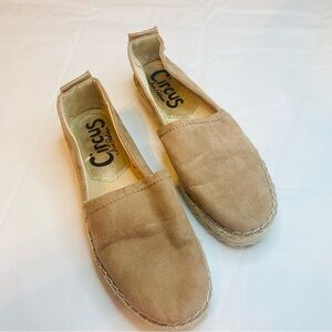 Circus by Sam Edelman Tan Suede Espadrilles